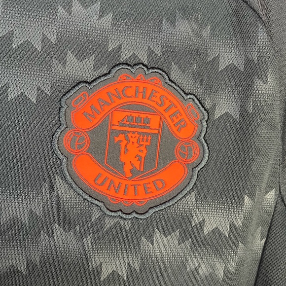 Adidas Manchester United Cheverolet Hoddinott #5 Jersey Sz Large - Picture 4 of 10